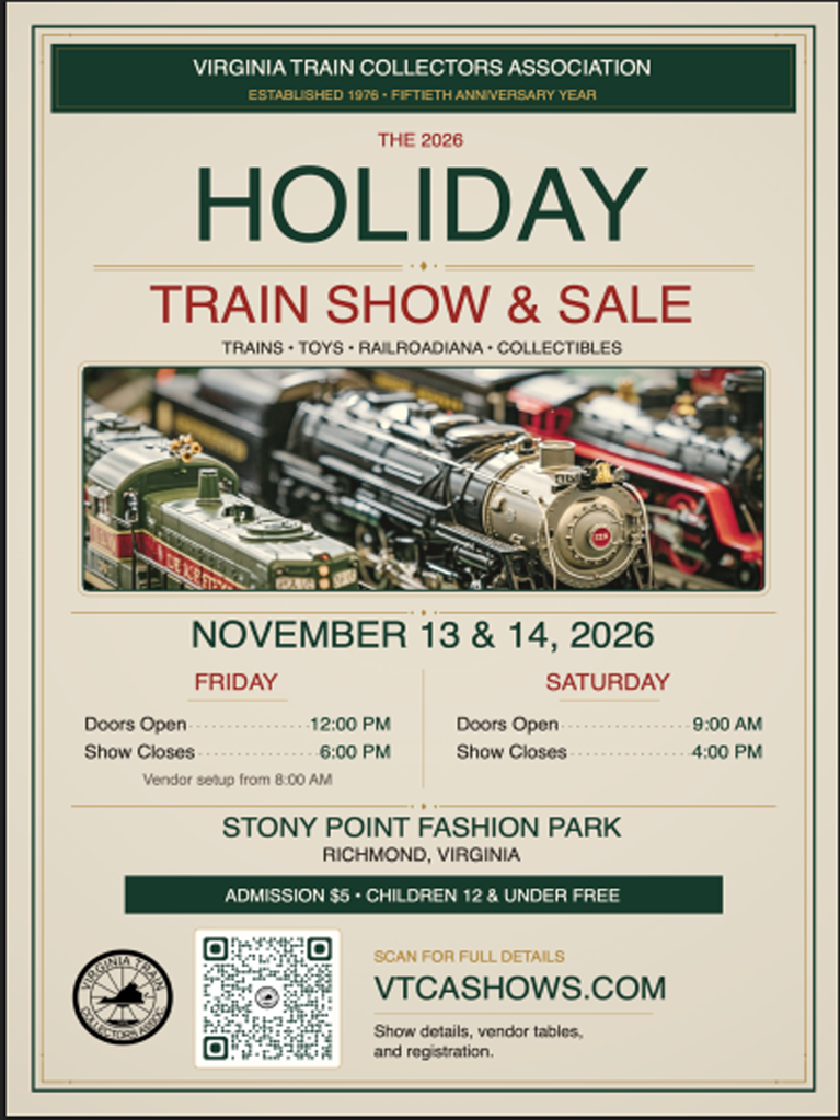 Holiday Train Show & Sale